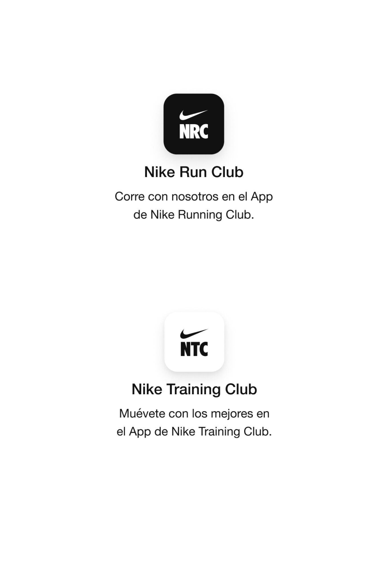 Nike Apps