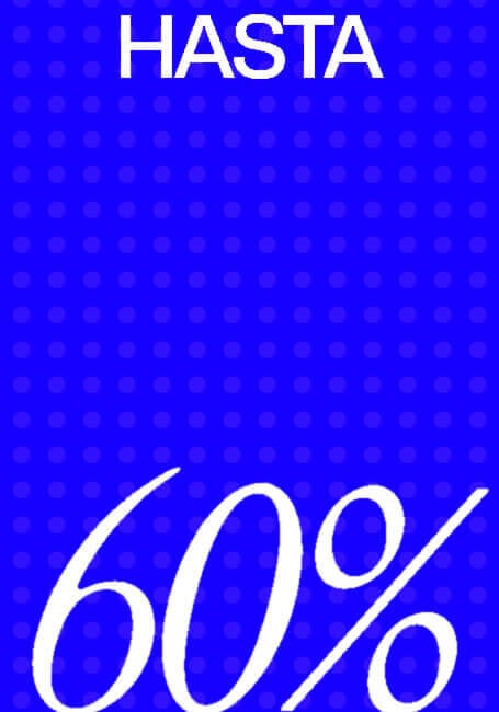 Hasta 60% OFF