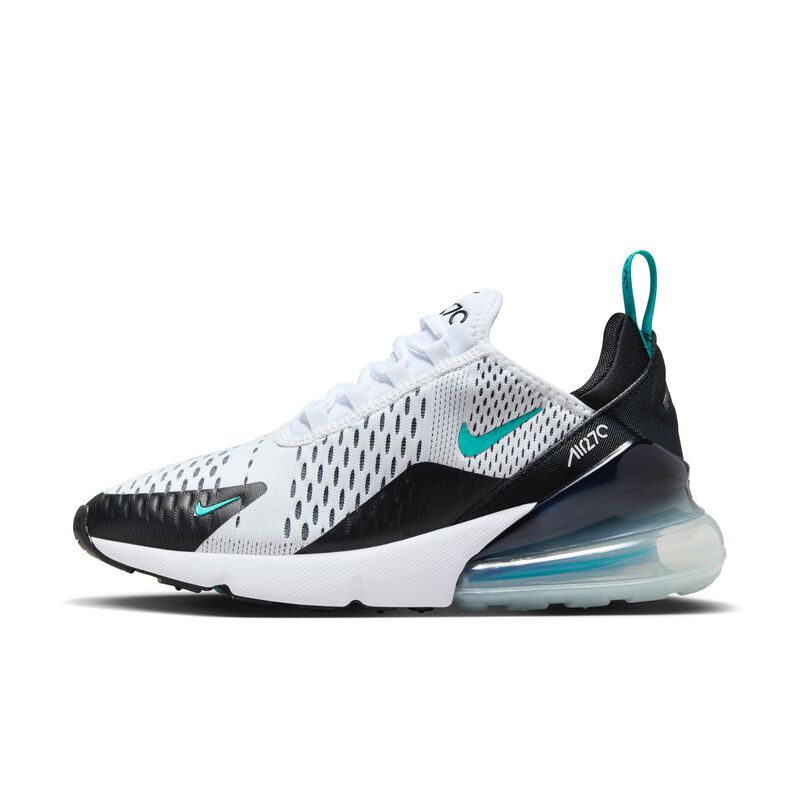 Nike Air Max 270, Blanco/Negro/Plata metalizado/Cactus empolvado, hi-res