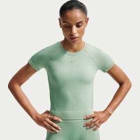 Nike Pro Seamless, Verde, hi-res