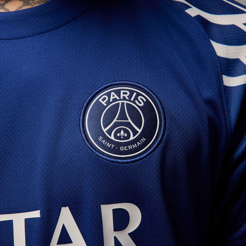 Paris Saint-Germain 2024/25 Stadium Fourth, Azul Vacío/Fantasma/Fantasma, hi-res