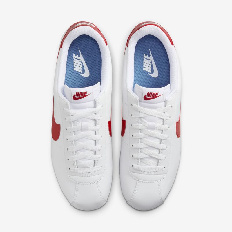 Nike Cortez, Blanco/Rojo Universitario-Azul Universitario, hi-res