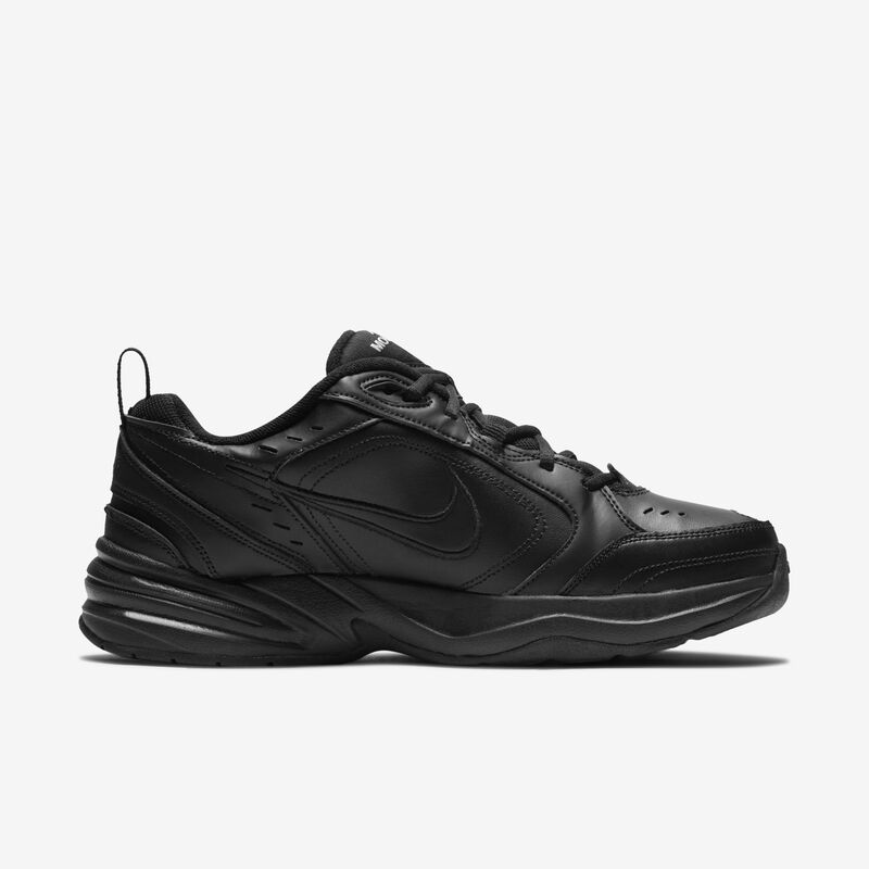 Nike Air Monarch IV, Negro/Negro, hi-res