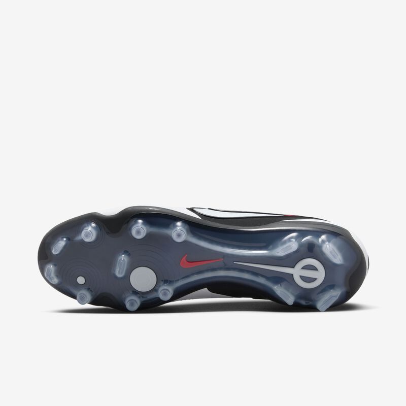 Nike Tiempo Legend 10 Elite FG, Blanco/Carmesí brillante/Negro, hi-res