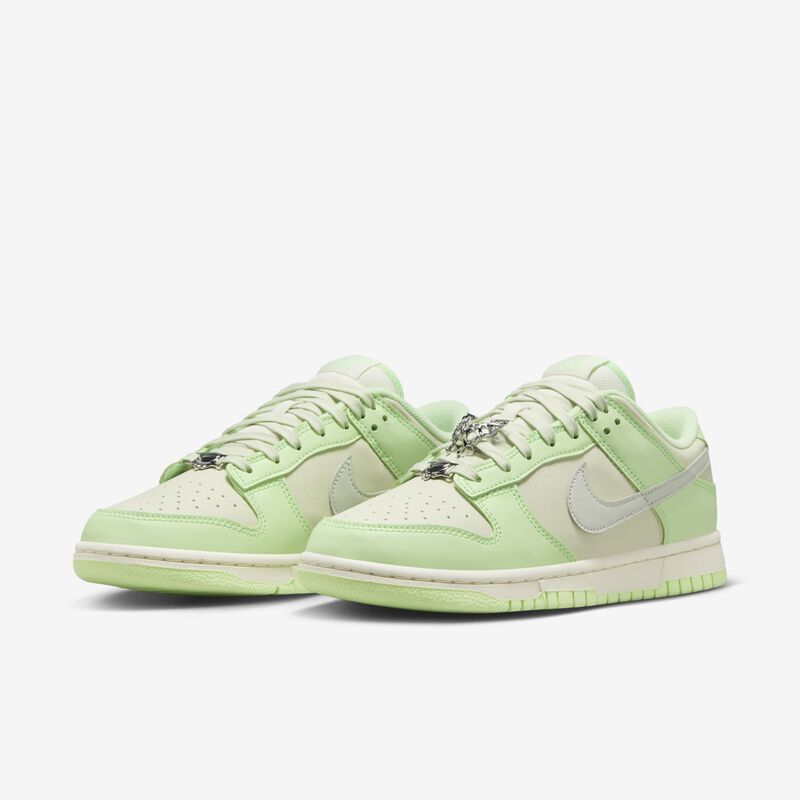 Nike Dunk Low Next Nature SE, Vidrio marino/Verde vapor/Vela/Plata claro, hi-res