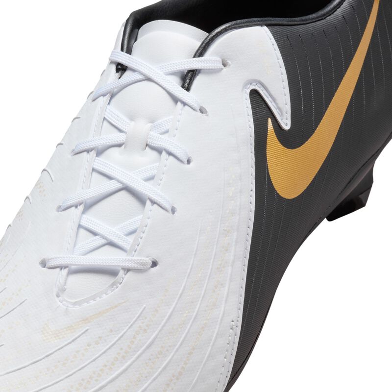 Nike Phantom GX 2 Academy, Blanco/Moneda de oro metálico/Negro, hi-res