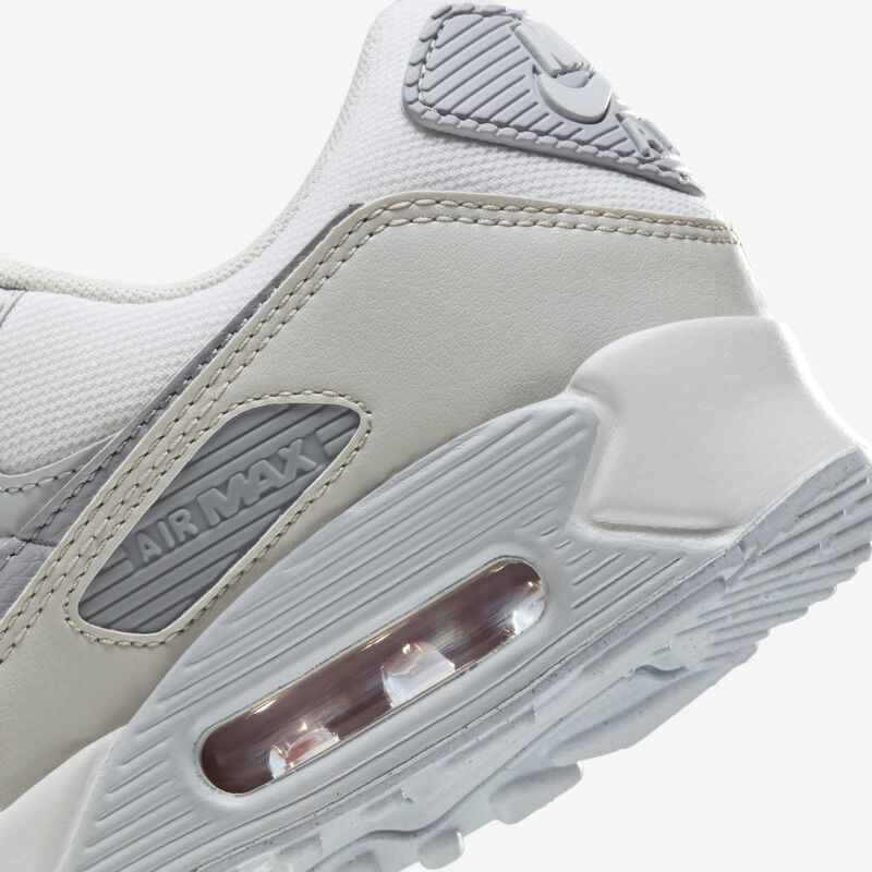 Nike Air Max 90, Blanco Cumbre/Gris Lobo-Rosa Intenso, hi-res