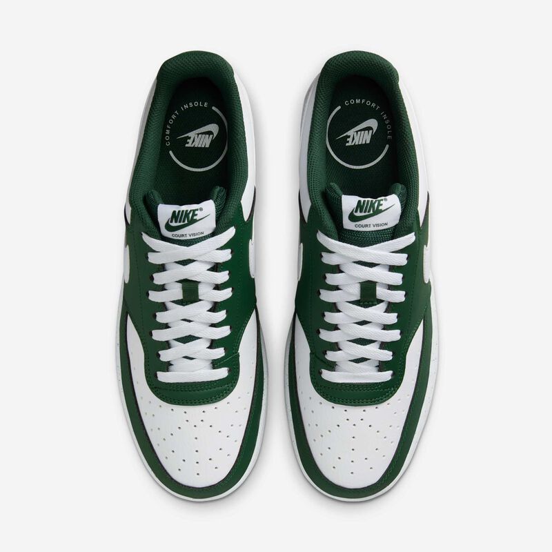 Nike Court Vision Low, Abeto/Blanco, hi-res