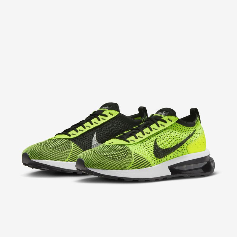 Nike Air Max Flyknit Racer, Volt/Blanco/Sequoia/Negro, hi-res