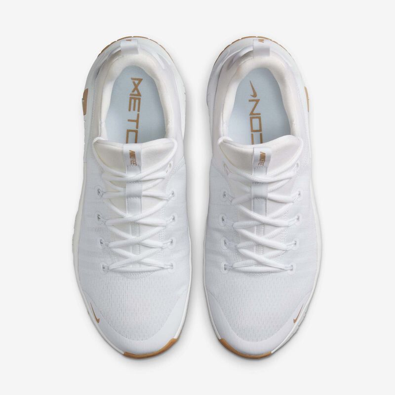 Nike Free Metcon 6, Blanco/Marrón Claro Goma/Cáñamo, hi-res