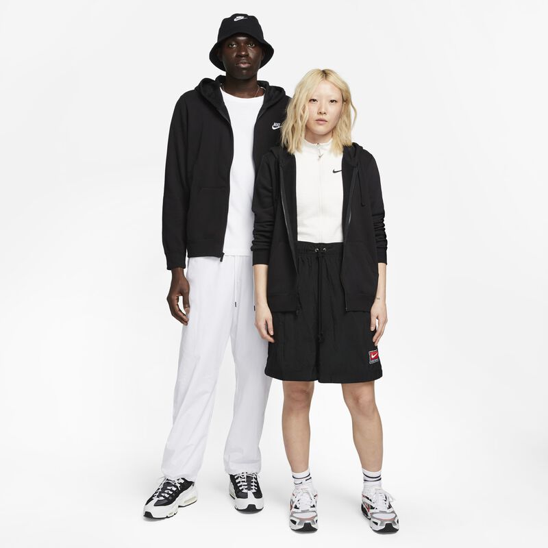 Nike Sportswear Club Fleece, Negro/Blanco, hi-res
