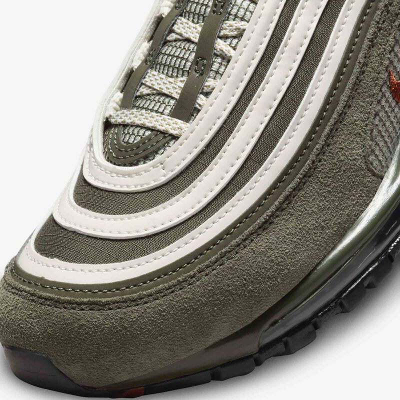 Nike Air Max 97 SE, Phantom/Cargo caqui/Negro/Naranja rugoso, hi-res