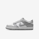 Nike Dunk Low, Blanco/Blanco/Gris Humo Claro, hi-res