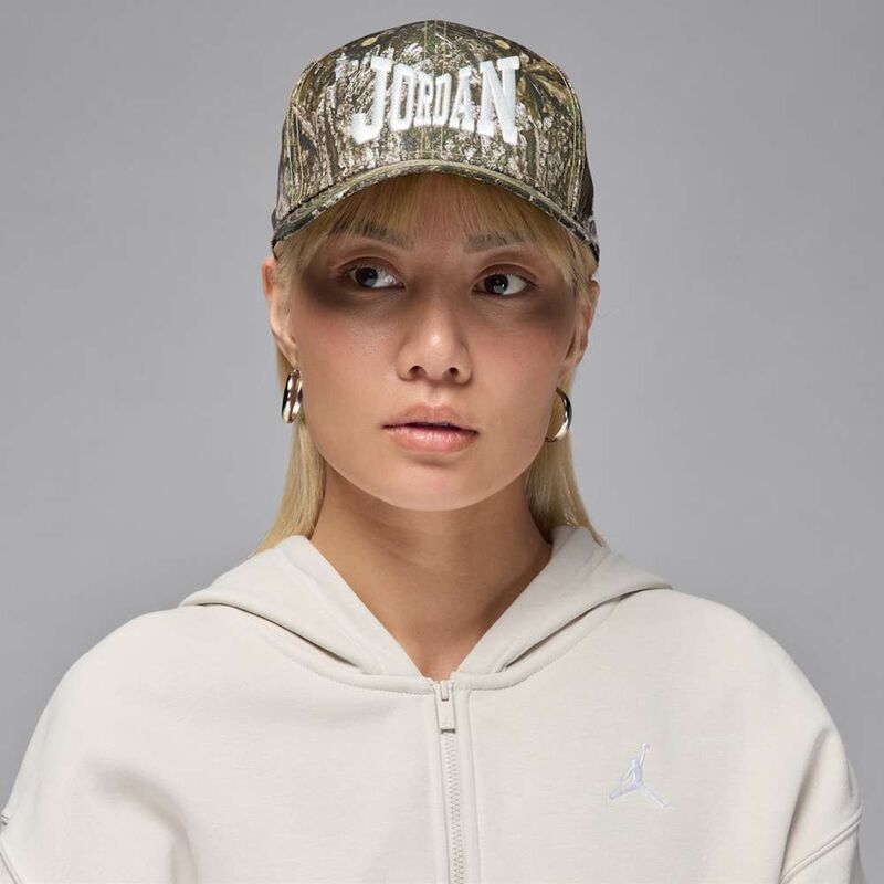 Jordan Brooklyn Rise Cap, Blanco/Vela, hi-res