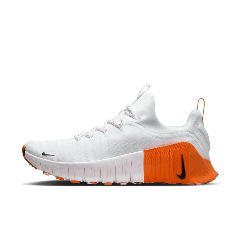 Nike Free Metcon 6, Blanco/Naranja seguridad/Negro, hi-res