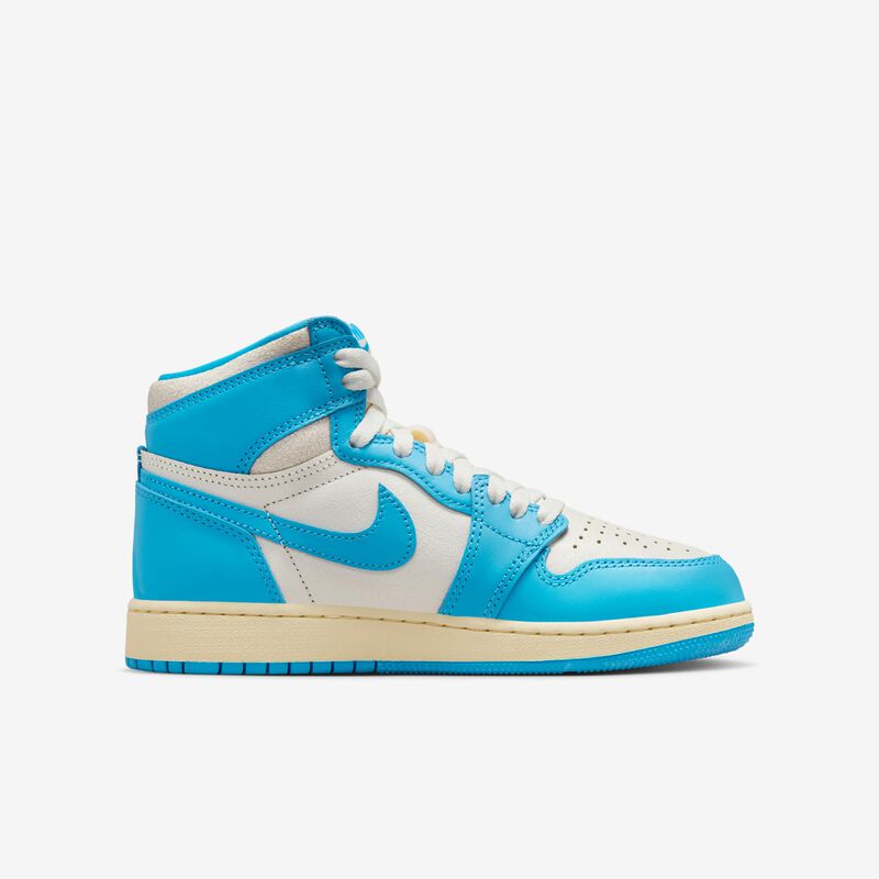 Air Jordan 1 High OG, Azul Celeste Oscuro/Vela/Azul Celeste Oscuro, hi-res