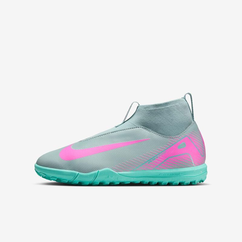 Nike Jr. Mercurial Superfly 10 Academy, Cubo Océano/Avalancha Rosa, hi-res