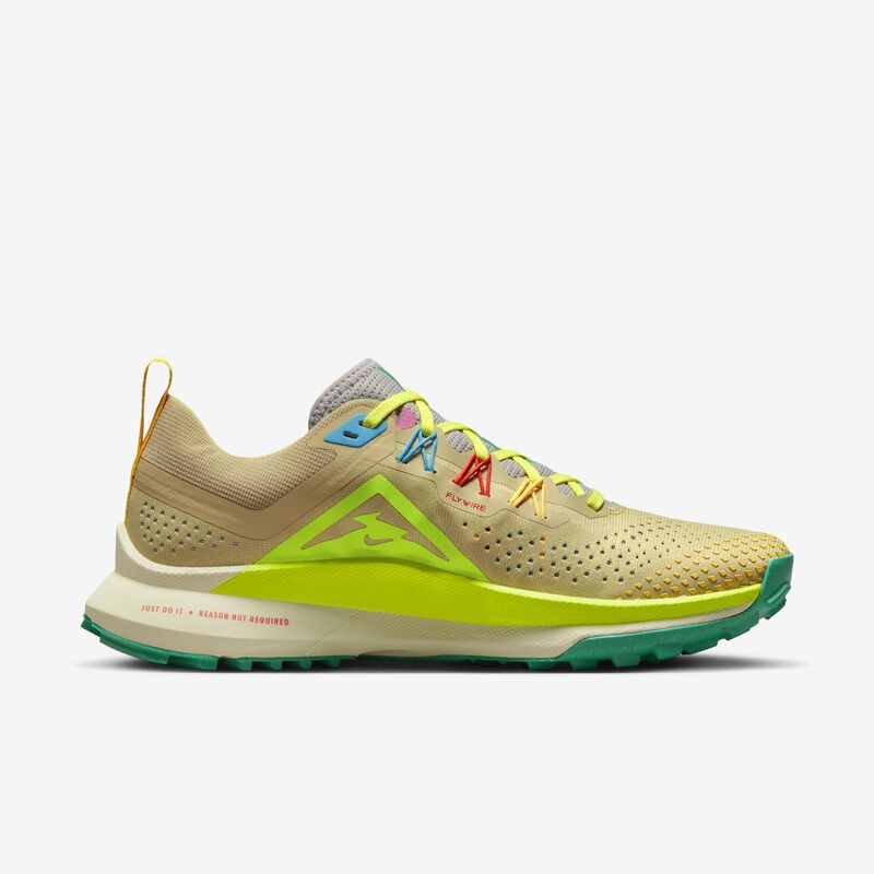 Nike React Pegasus Trail 4, Equipo Oro/Azul báltico/Verde estadio/Volt, hi-res
