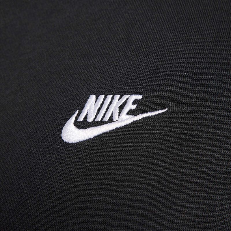 Nike Club, Negro/Negro/Blanco, hi-res