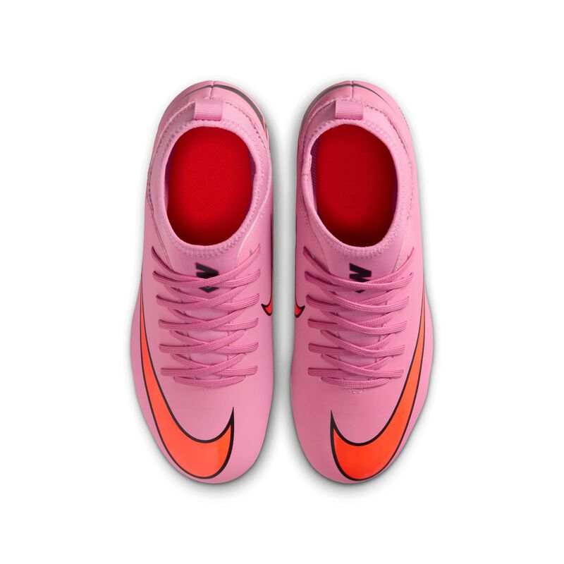 Nike Jr. Mercurial Superfly 10 Club, Flamenco Mágico/Carmesí Total/Negro, hi-res