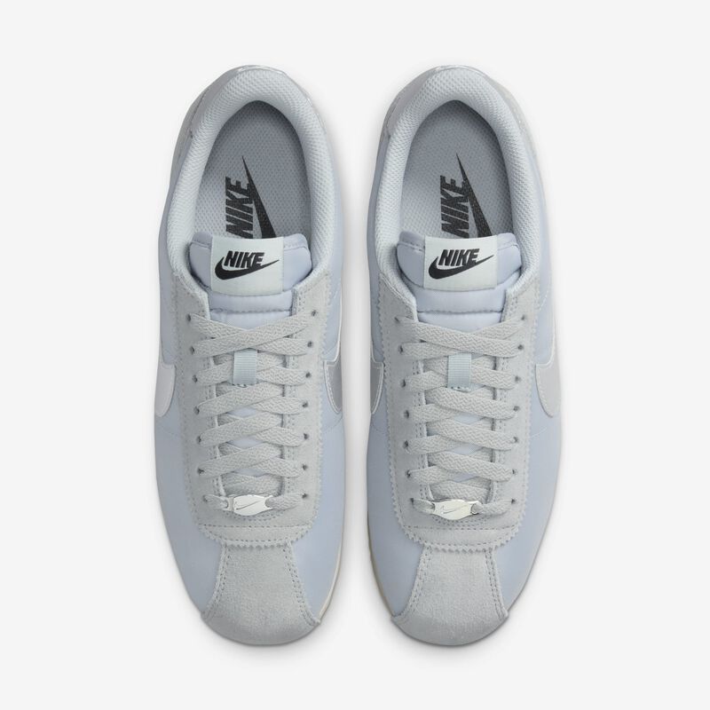 Nike Cortez Textile, Piedra Pómez Claro/Marrón Verdoso Claro/Negro/Plata Metalizado, hi-res