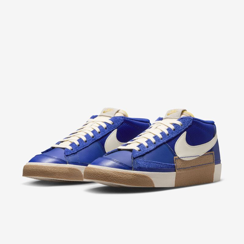 Nike Blazer Low Pro Club, Azul Real Intenso/Marfil Pálido, hi-res