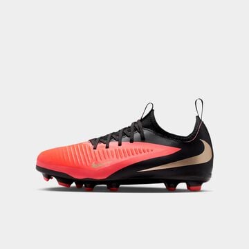 Nike Jr. Phantom 6 Low Academy, Carmes&iacute; brillante/Negro, hi-res