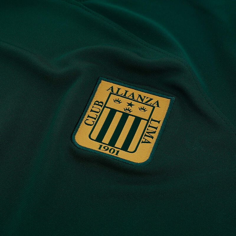 Nike Camiseta Mujer Alianza Lima 2024 Visita, Verde/Dorado, hi-res