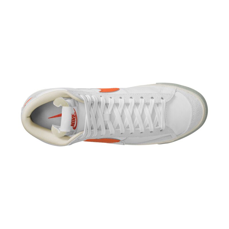 Nike Blazer Mid Pro Club, Blanco/Vela/Plata claro/Naranja de seguridad, hi-res