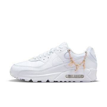 Nike Air Max 90 Premium, Blanco/Oro metalizado/Blanco, hi-res