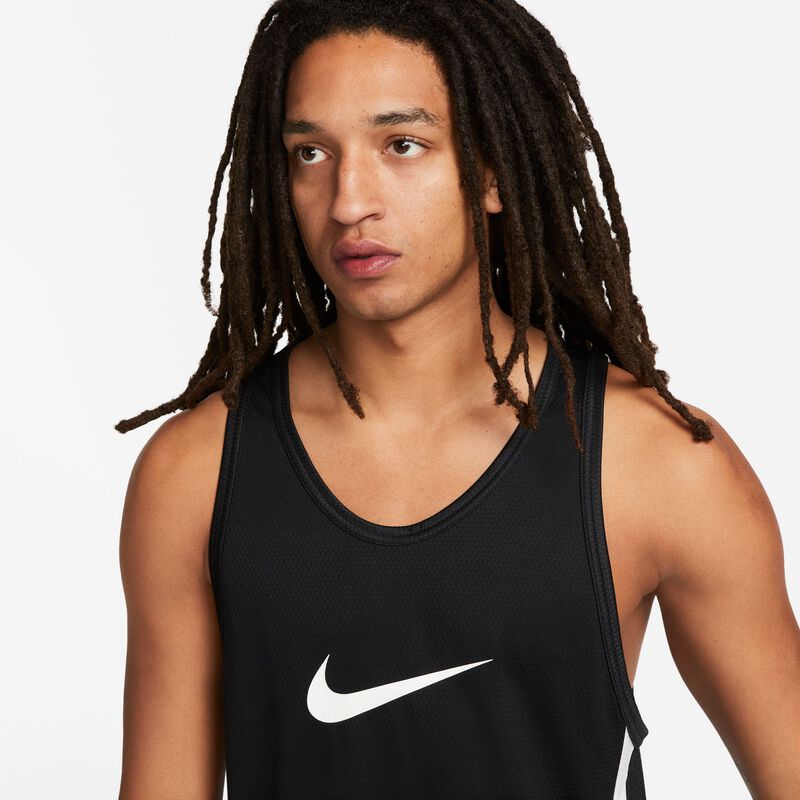 Nike Dri-FIT Icon, Negro/Negro/Blanco/Blanco, hi-res
