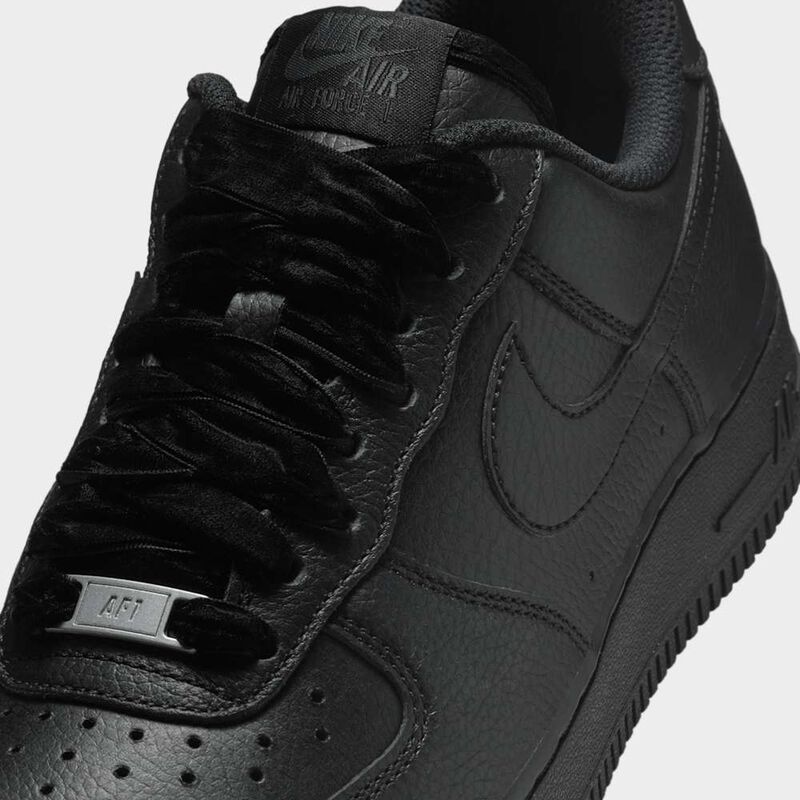 Nike Air Force 1 '07 Vintage, Negro/Antracita/Plata metalizado/Negro, hi-res