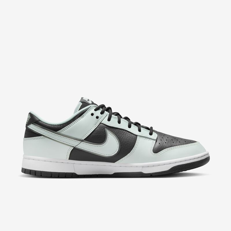 Nike Dunk Low Retro Premium, Gris Ahumado Oscuro/Blanco/Verde Claro, hi-res
