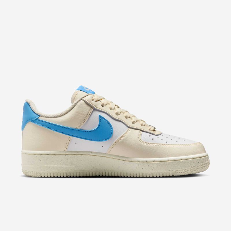 Nike Air Force 1 '07 Next Nature, Marfil Pálido/Blanco/Vela/Azul Universitario, hi-res