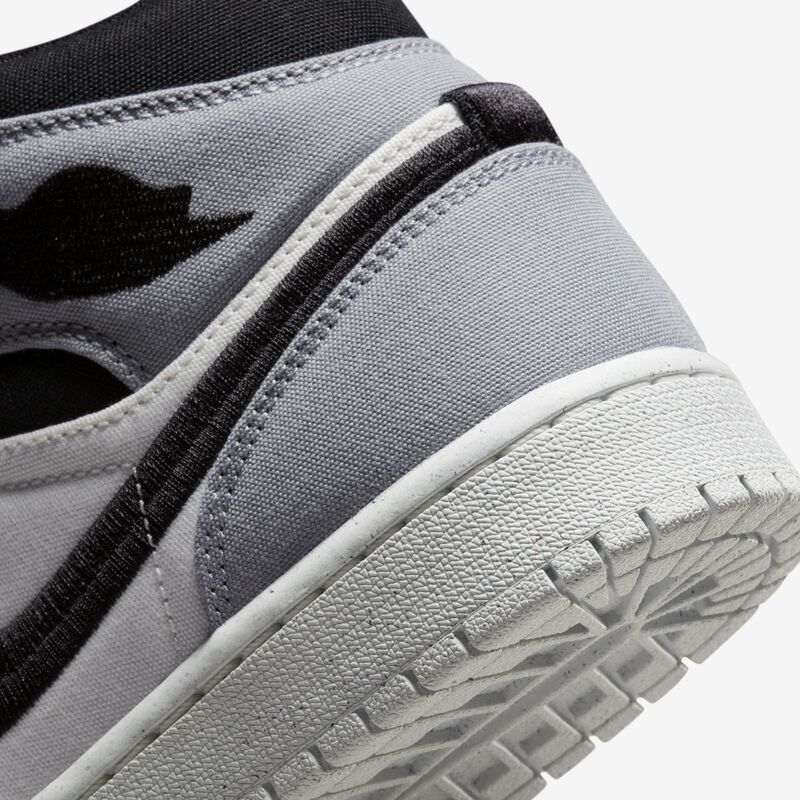 Air Jordan 1 Mid SE, Vela/Gris acero claro/Negro, hi-res
