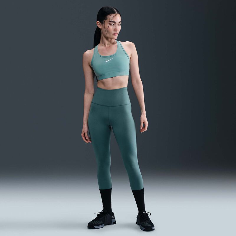 Nike Swoosh Medium Support, Cañón/Blanco, hi-res