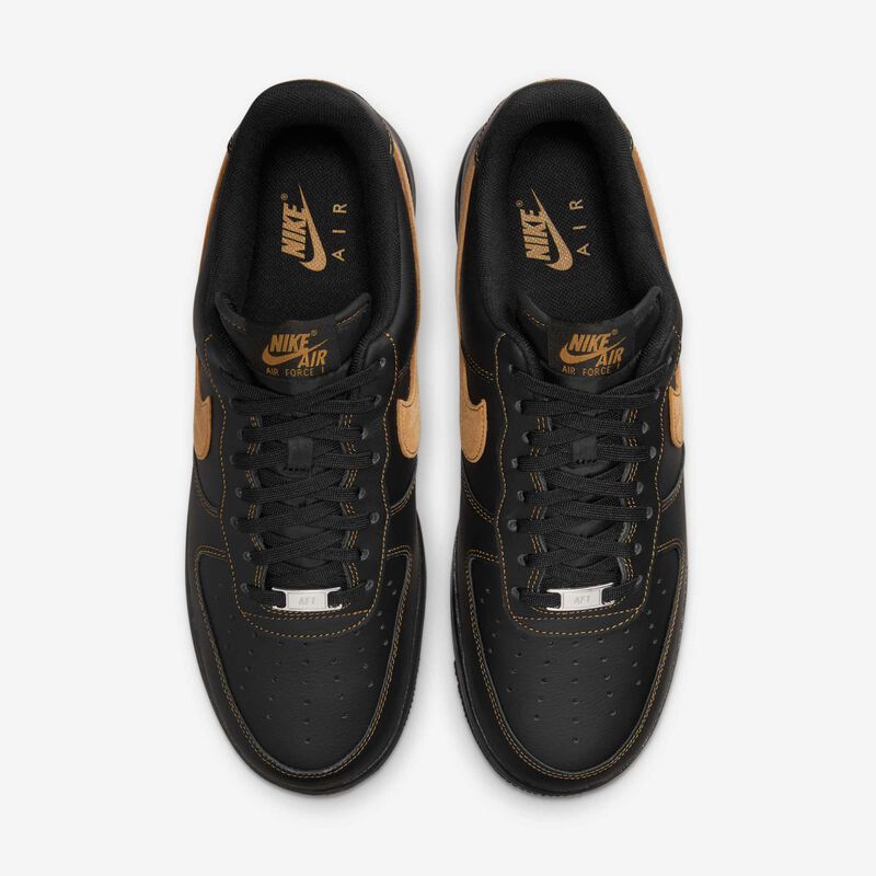 Nike Air Force 1 '07 LV8, Negro/Ocre del desierto, hi-res