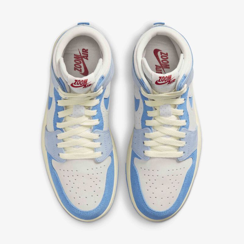 Air Jordan 1 Zoom Comfort 2, Fantasma/Azul hielo/Rojo gimnasio/Azul universitario, hi-res