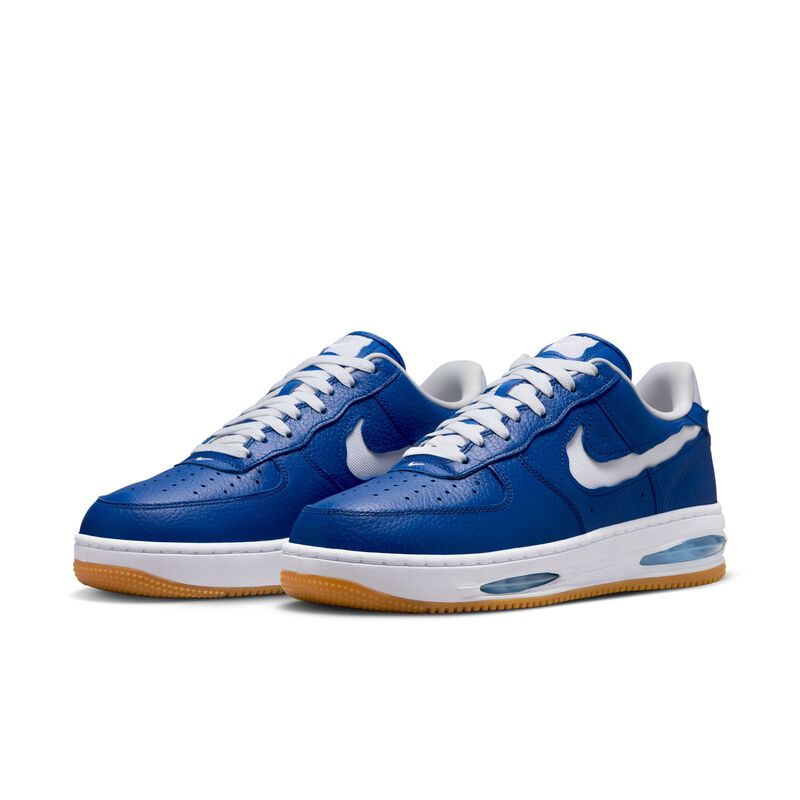 Nike Air Force 1 Low EVO, Tm Royal/Blanco-Azul Acuario-Amarillo Goma, hi-res