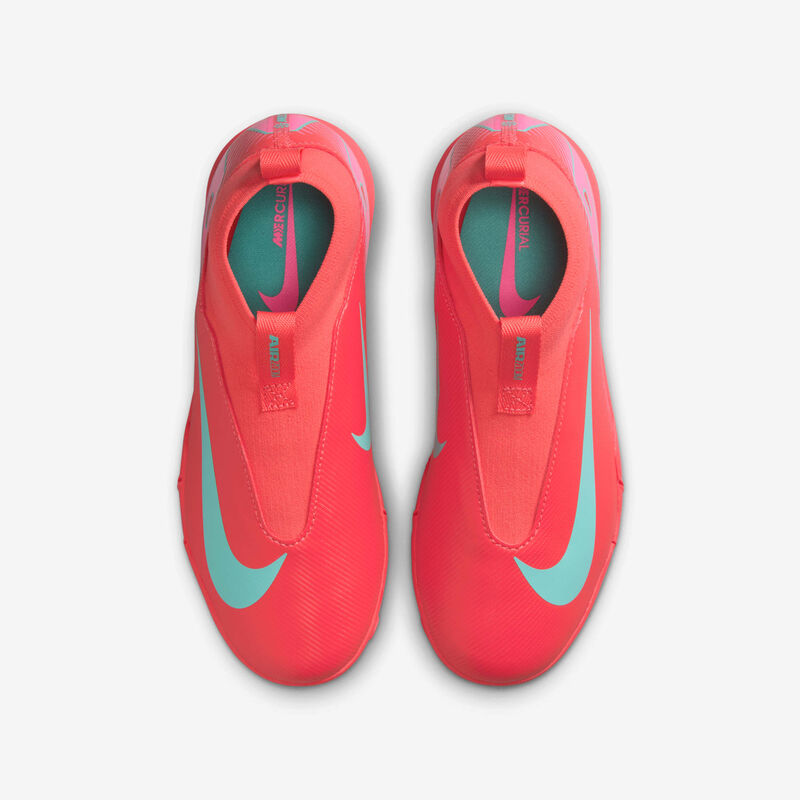 Nike Jr. Mercurial Superfly 10 Academy, Brasa Resplandor/Verde Aurora, hi-res