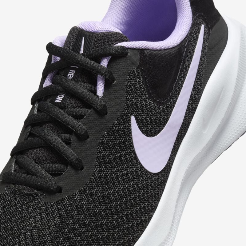 Nike Revolution 7, Negro/Lila Bloom-Blanco-Amanecer, hi-res