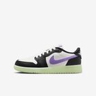 Air Jordan 1 Retro Low, Negro/Rojo Universitario/Rojo Universitario/Blanco, hi-res