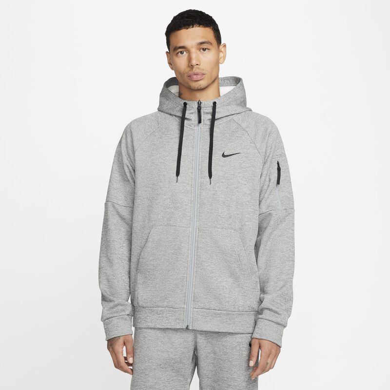 Nike Therma, Gris oscuro jaspeado/Gris partícula/Negro, hi-res