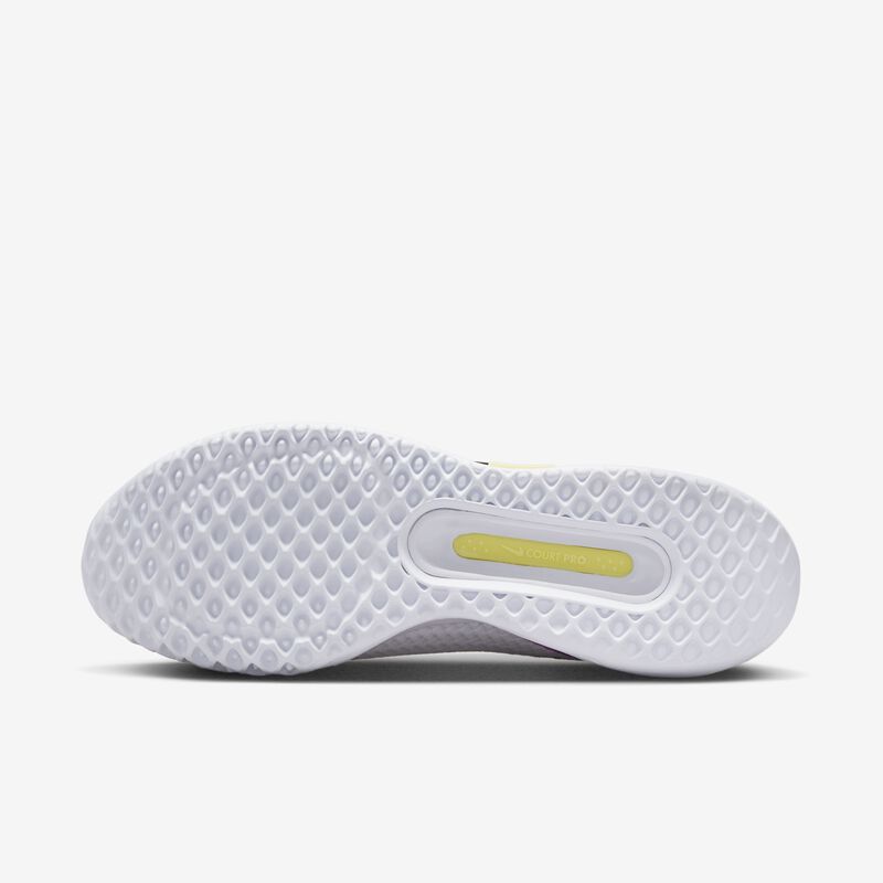 NikeCourt Air Zoom Pro, Blanco/Tinte limón/Tierra/Sueño fucsia, hi-res