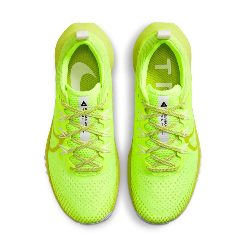 Nike React Pegasus Trail 4, Volt/Negro/Blanco Cumbre/Cactus brillante, hi-res