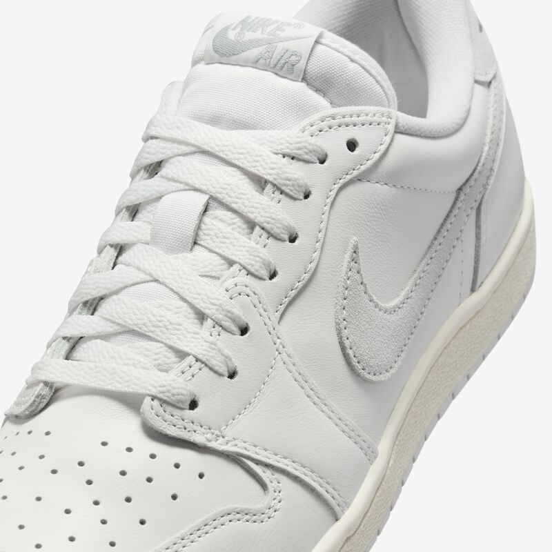 Air Jordan 1 Low 85, Blanco Cumbre/Gris Neutro/Vela/Gris Humo Claro, hi-res