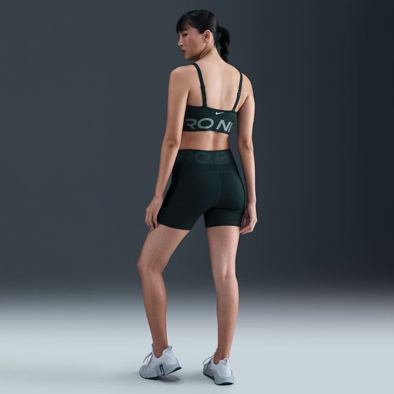 Nike Pro Indy Plunge, Algas Marinas/Verde Arcilla/Blanco, hi-res