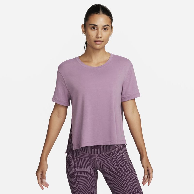 Nike Yoga DriFIT, Polvo violeta/Gris de partículas, hi-res