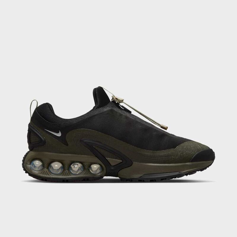 Nike Air Max Dn Roam, Negro/Met&aacute;lico Plata-Cargo Caqui-Piedra-Cargo Caqui, hi-res