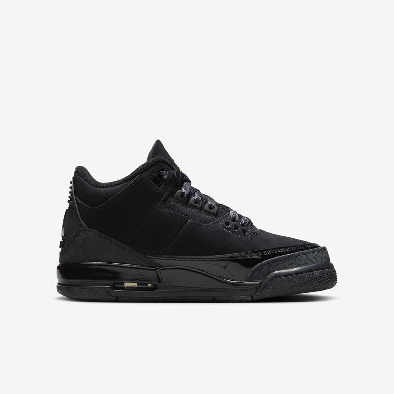Air Jordan 3 Retro "Black Cat", Negro/Blanco/Carbón Oscuro, hi-res